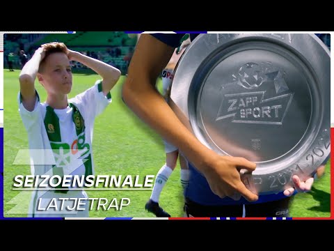 WIE WINT DE LATJETRAP SCHAAL?!🏆 | Seizoensfinale Latjetrap 21/22 | Zappsport