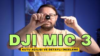 DJI Mic 3 ⎮ Unboxing and Detailed Review #dji #djimic #djimic3