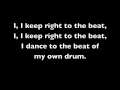 "My Own Drum" by Jules Larson lyrics 