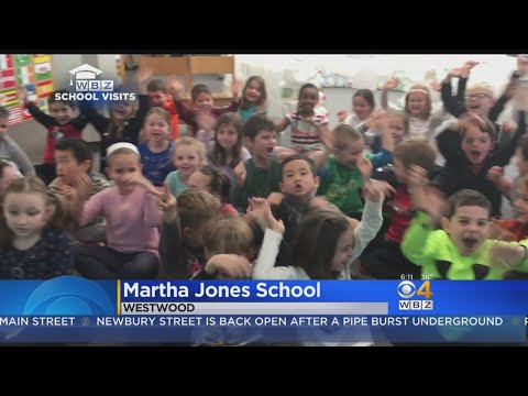 WBZ Weather School Visits: Martha Jones School In Westwood, MA