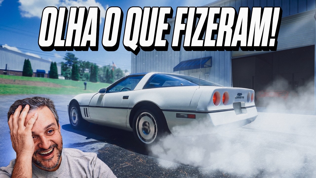 Reagindo ao que o Anderson Dick fez no meu Corvette!