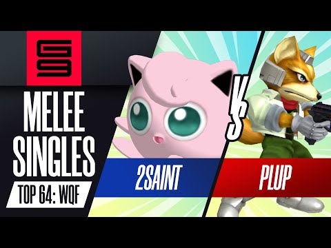 2saint (Jigglypuff) vs Plup (Fox) - Melee Singles Top 64: Winners Quarter-Final - Genesis 9
