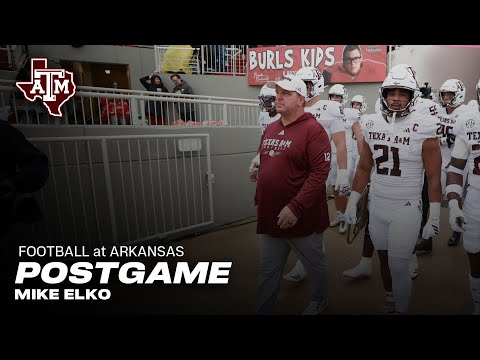 Arkansas Postgame: Mike Elko