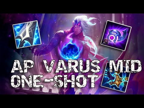 AP Varus Midlane - One Shot With Magic Damage!