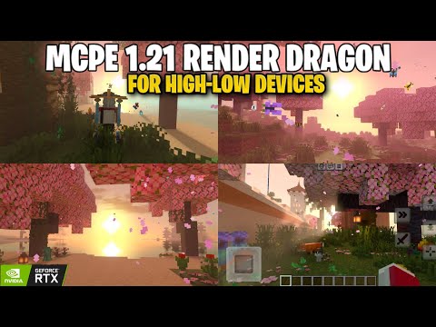 Best Realistic Shaders for MCPE 1.21+ | No Lag + Render Dragon Support