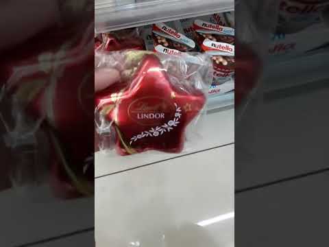 lindt lindor #chocolate red star #shorts