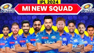 IPL 2024 - Mumbai Indians New Squad 2024 | MI New Squad 2024 | MI New Players 2024 | MI Playing 11