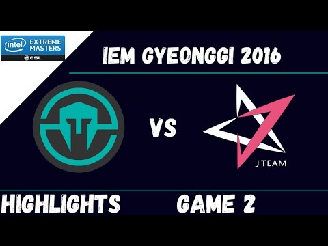 IMT vs JT Highlights Game 2 | IEM Gyeonggi 2016 Day 1 | Immortals vs J Team