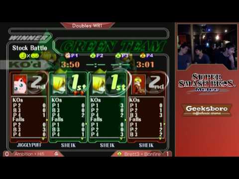 Gate City Smash Bi-Weekly Doubles - Glacial | Ambition & Hifi vs Bonfire & Brett3 - Winners Round 2