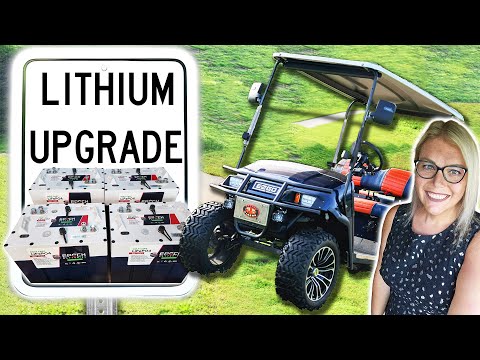 Lithium Battery Upgrade – Lead to LifePo4 Conversion in an EZGO TXT Golf Cart!
