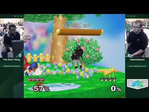 I&A 2018 | Jakenshaken (Marth) vs TheRealThing (Falco) | Pro Losers Finals