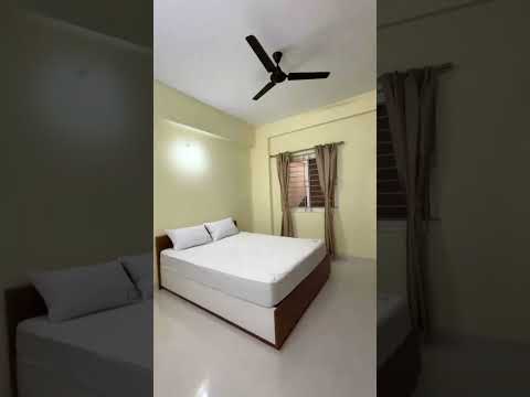 Video thumbnail for A407: Fully Furnished 1 BHK Flat for rent in Hennur | Kots Byrathi