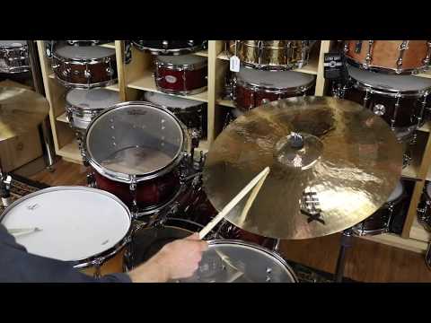 Columbus Percussion Demo: Limited Edition Sabian HHX 22" Shimmering 75 Ride