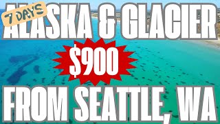 7-DAY ALASKA INSIDE PASSAGE & GLACIER FROM SEATTLE, WA(Carnival Luminosa)