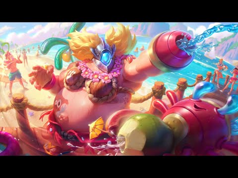 Skin Spotlight | Grakk - Summer Bash: Hula | Arena of Valor - TiMi