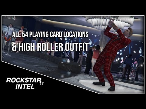 GTA Online Playing Cards locations: ALL 54 hidden casino playing card collectibles, all 54 playing cards gta 5.