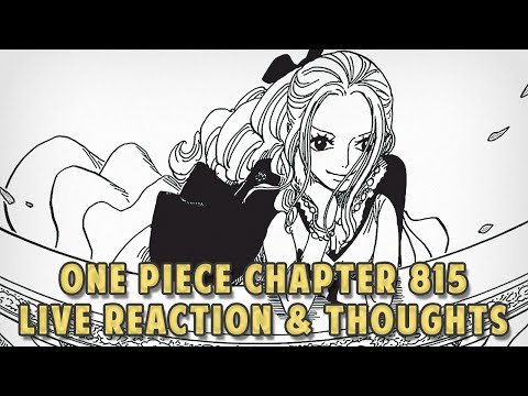 One Piece (ワンピース) Chapter 815 Live Reaction & Thoughts - The power of a Yonkou!