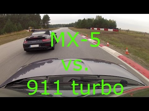 MX5 Miata vs. 911 Turbo