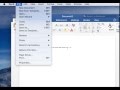 How To Save A Word Doc On A Mac