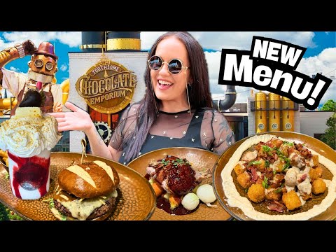 Is Universal's BEST Restaurant STILL Worth It? | NEW Menu At Toothsome Chocolate Emporium!