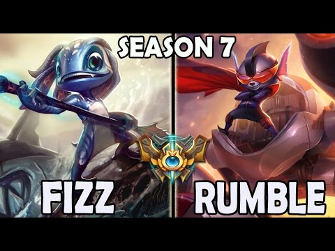 SKT T1 Huni Fizz vs Rumble TOP Ranked Challenger Korea