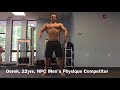 NPC Men's Physique Posing Session