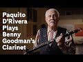 Paquito D'Rivera Plays Benny Goodman's Clarinet at Carnegie Hall | If This Hall Could Talk