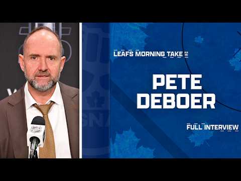 Pete DeBoer on Leafs Problems… and His Next Job 👀 “Open to Anything”