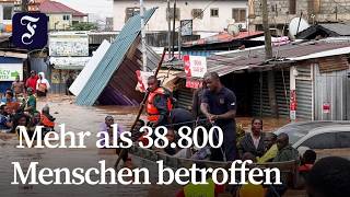 Schwere Überschwemmungen in Ghana