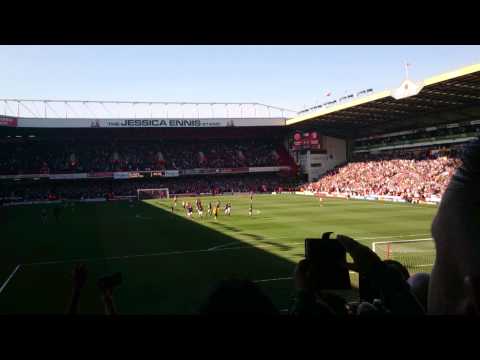 The Greasy Chip Buttie song, Blades 2 - 0 Charlton (FA Cup Quarter Final)