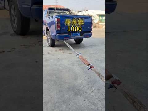 1000 Rubber vs Truck Test 🚛🧲
