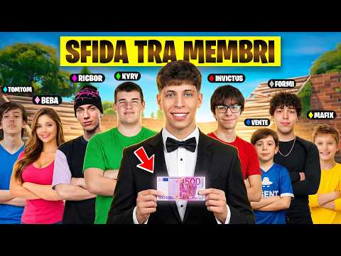 HO FATTO SFIDARE TUTTI I MEMBRI DEL MIO TEAM PER 200€ TROPPO FORTI
