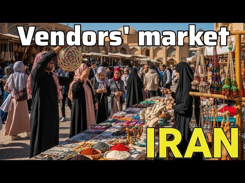 IRAN🇮🇷 Nightlife of Iranian people: Bandar Abbas beach and bazaar!😳🌙