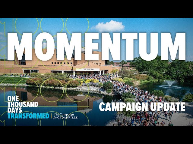 Thumbnail for video titled: Momentum | 1000 Days Transformed Campaign Update