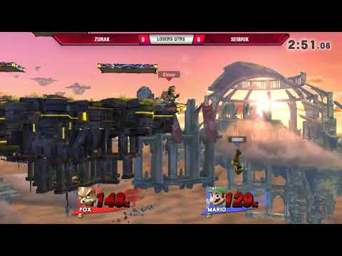 VS Weekly 9/13/18 - Losers Qtrs - Zurak (Fox) vs Seibrik (Mario) - Smash 4