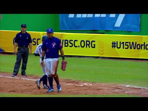 Highlights: Chinese Taipei v Japan - Bronze Medal Game - U-15 Baseball World Cup 2018