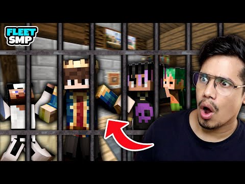 EnderGod Trapped Us In SECRET Prison 😱 | FLEET SMP Minecraft