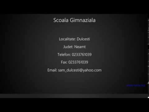 Scoala Gimnaziala Dulcesti