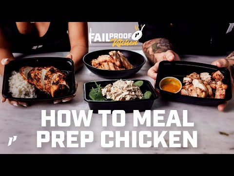 How To Meal Prep JUICY Chicken!! Delicious Meal Prep Tutorial