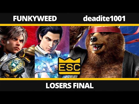 ESC 61 - Losers Final - FUNKYWEED (Lars, Caludio) Vs. deadite1001 (Kuma) - TEKKEN 8 UK Local