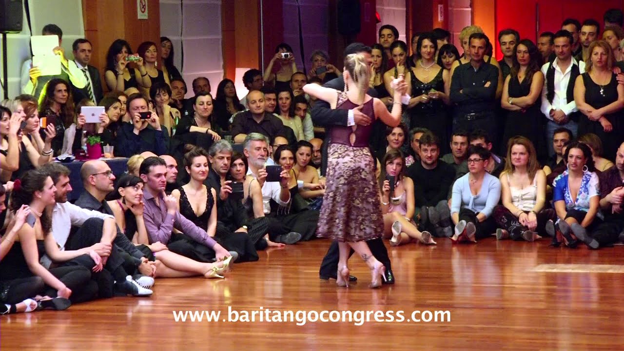 Sebastian Arce  e Mariana Montes   3°Bari Tango Congress 2014 (1/4)