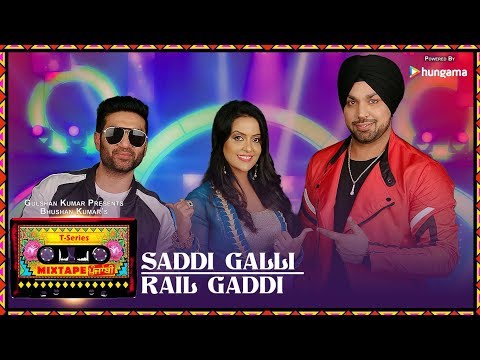 SADDI GALLI/RAIL GADDI (Video) | Mixtape Punjabi | Deep Money | Preet Harpal | Amruta Fadnavis