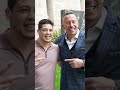 Brandon Moreno meets a real-life superhero in Georges St-Pierre ?‍♂️
