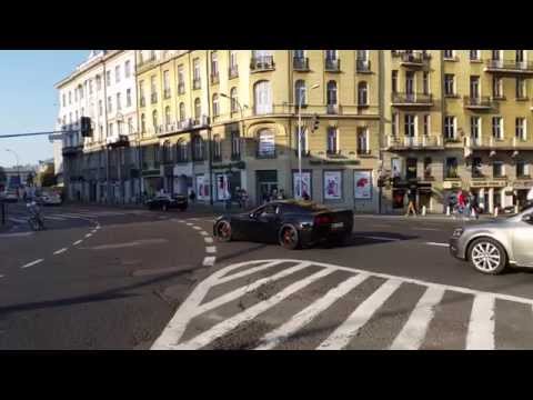 Corvette C6 Z06 brutal sound in Warsaw!!!