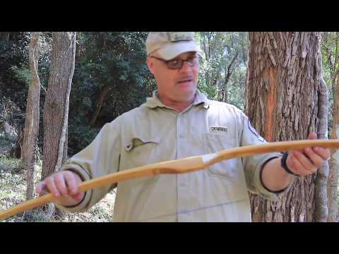 Primitive Self Bows - HOW TO MAKE A BOW.
