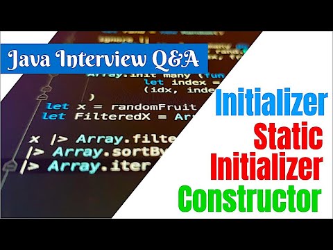 Static Initialization Block In Java Interview