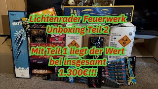 Unboxing Lichtenrader Feuerwerk [Teil 2] - Wert insgesamt 1.300€! - SilvesterRDY
