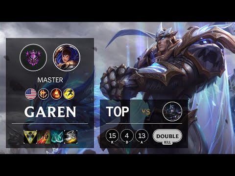 Garen Top vs Shen - NA Master Patch 10.21
