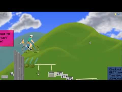 Let's Play Happy Wheels Episode 9: Mini Games and Breaking Stuff