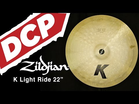 Zildjian K Light Ride Cymbal 22" 2480 grams